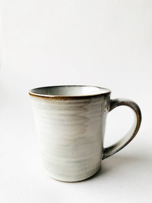 Kaffekrus h 8,2 cm hvit