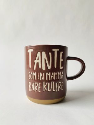 Krus h 9,5 cm "Tante"