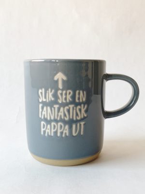 Krus h 9,5 cm "En fantastisk pappa"