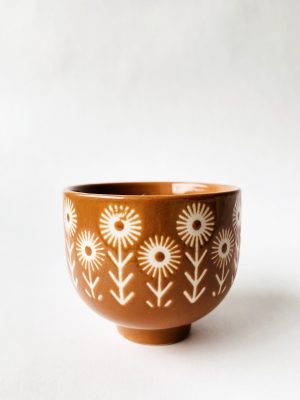 Skål retro Marie 11,5 cm oransje