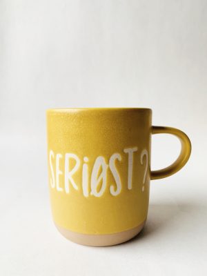 Krus h 9,5 cm "Seriøst?"