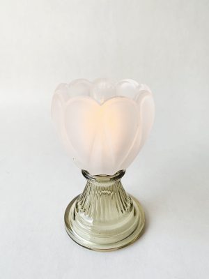 Lysglass Ruby 8x12 cm creme