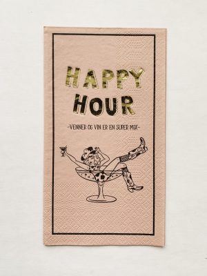 Serviett buffet "Happy Hour"