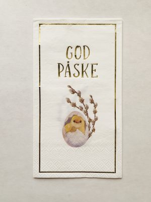 Serviett buffet Kylling "God påske"