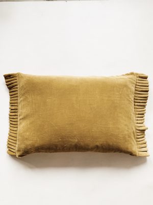 Putetrekk velur 40x60 cm sennep